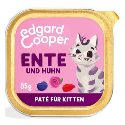 Paté Kitten, Ente & Huhn mit Blaubeeren 16 x 85 g Paté Kitten, Ente & Huhn mit Blaubeeren 16 x 85 g