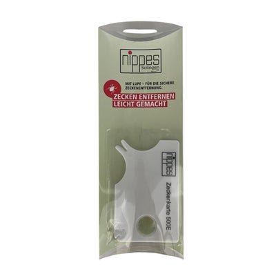 Carte à tiques plastique avec loupe Carte à tiques plastique avec loupe
