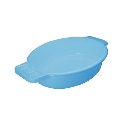 Waschschale 5.5l blau aus Kunststoff mit Seifenablage Waschschale 5.5l blau aus Kunststoff mit Seifenablage