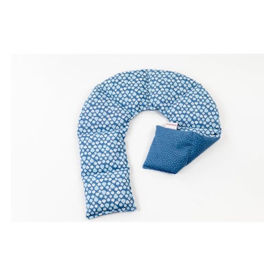 Coussin de nuque chauffant colza 65x18cm bijoux