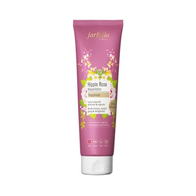 HIPPIE ROSE - lotion hydratante pour le corps - Hapiness HIPPIE ROSE - lotion hydratante pour le corps - Hapiness