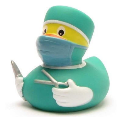 Badeente Chirurg