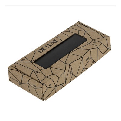 pilulier 1x7 DeLuxe anthracite dans en étui en cuir synthétique