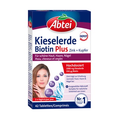 Kieselerde Biotin Plus Tabletten