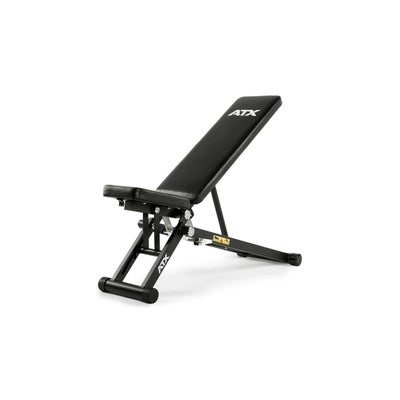 Hantelbank - klappbar - schwarz