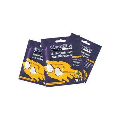 Cleanlike Brillen-Putztuch 15 x 15 cm