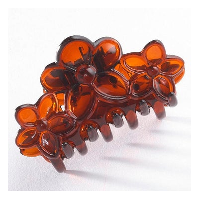 Haarklammer Blüten-Ornament Havanna Haarklammer Blüten-Ornament Havanna