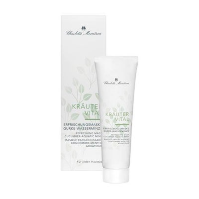 Kräutervital Masque rafraîchissant concombre-eau-menthe