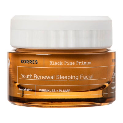 Black Pine Primus Crème de nuit rénovatrice contre les rides