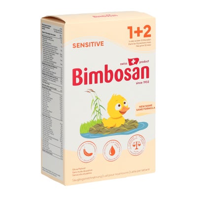 Sensitive 1+2 lait pour nourrissons Sensitive 1+2 lait pour nourrissons