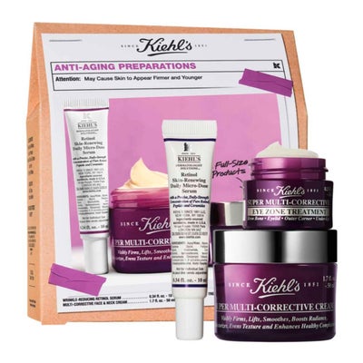 Anti-Aging Preparations Set Cream 50ml + Eye Zone Treatment 14ml + Retinol Micro-Dose 10ml