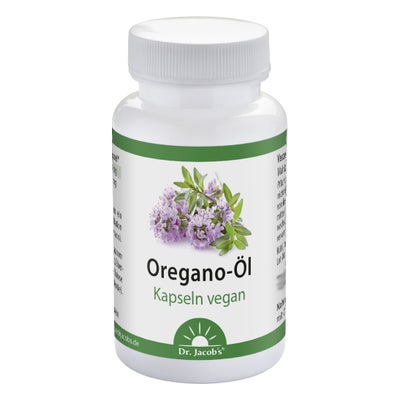 Oregano-Öl mit Carvacrol Thymol vegan Kapseln Oregano-Öl mit Carvacrol Thymol vegan Kapseln