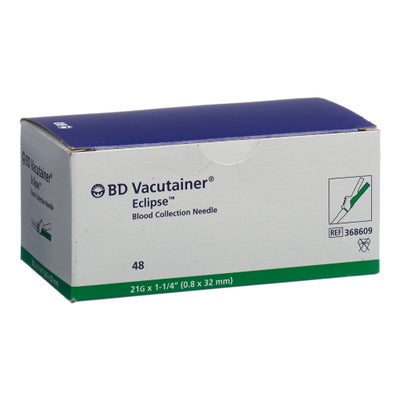 Eclipse canule 21G 0.8 x 32 mm vert Eclipse canule 21G 0.8 x 32 mm vert