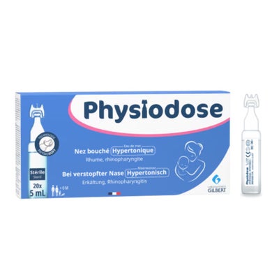 eau de mer hypertonique stérile 20 x 5 ml