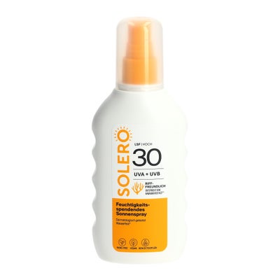 spray solaire hydratant SPF30