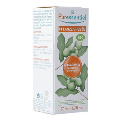 huile végétale macadamia bio